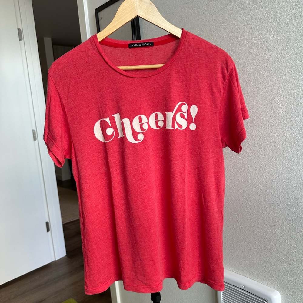 Wildfox Bright Red Tee
